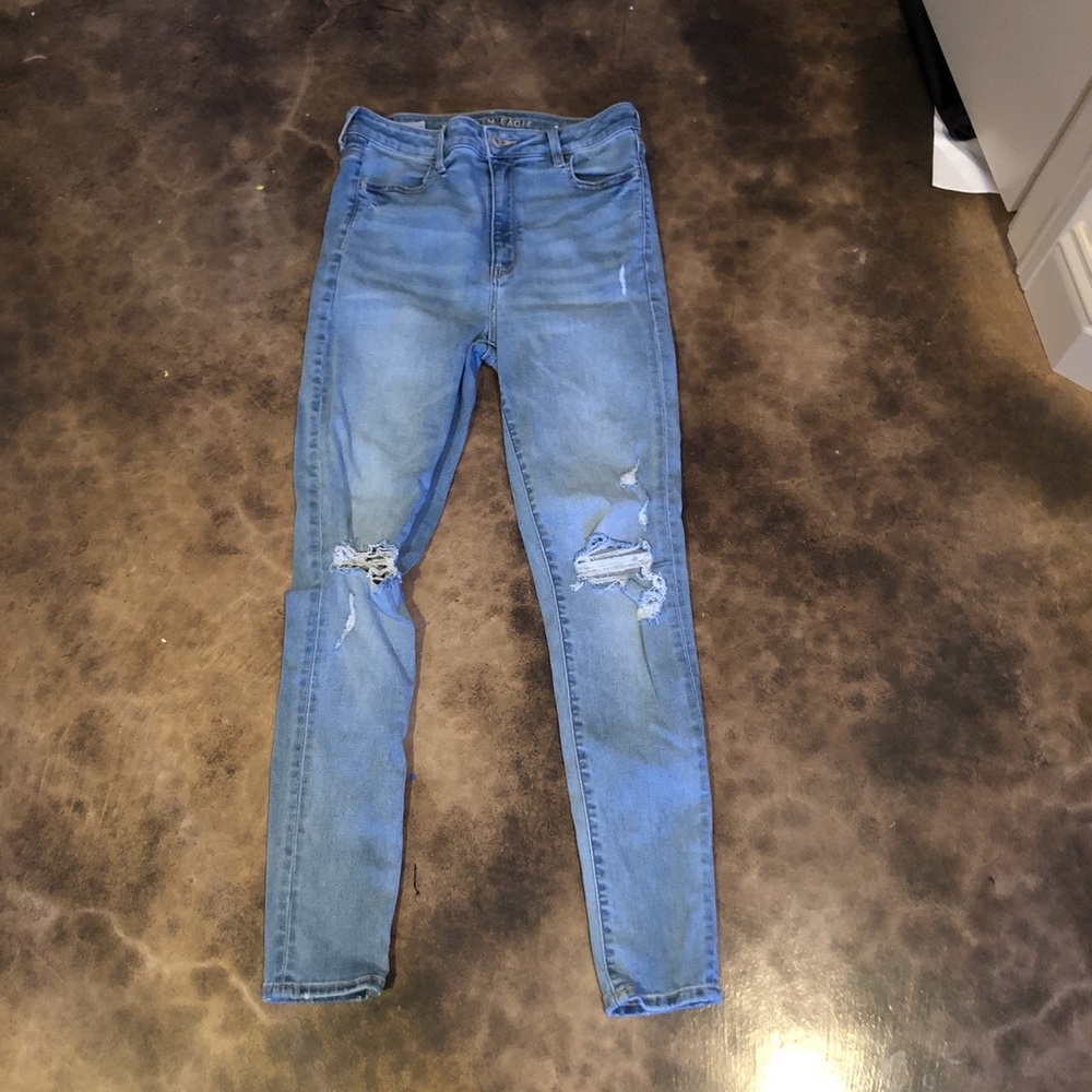 american eagle jeans size 10 perfect condition